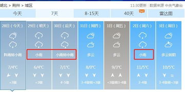 荆州天气预报30天查询（荆州天气预报30天查询2345）
